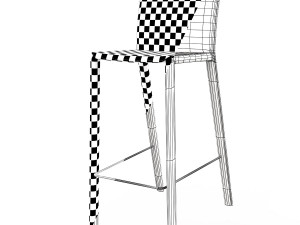 Bar stool Baxton Modèle 3D