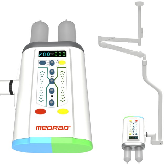 Bayer Medrad Injector 3D Model .c4d .max .obj .3ds .fbx .stl .blend 