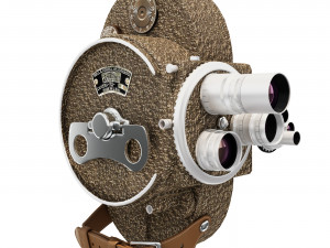 Movie camera Bell Howell Filmo 70E Modèle 3D