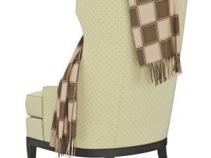 Armchair Bernhardt Pascal 3D Model