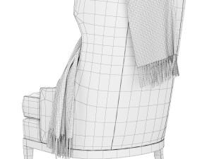 Armchair Bernhardt Pascal 3D Model