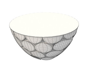 Big Log coffee table Modèle 3D