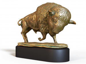 Bisonte Modello 3D