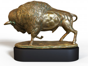 Bison Modello 3D
