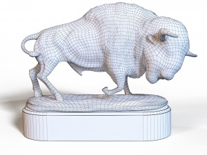 Bison Modello 3D