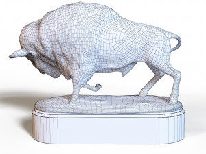 Bison Modello 3D