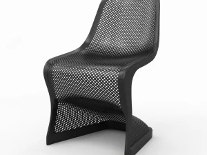Bloom modern dining chair 3D Model