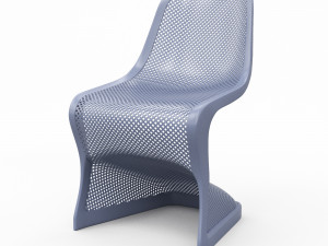 Bloom modern dining chair 3Dモデル