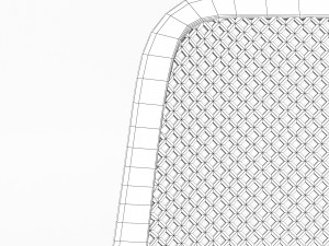 Bloom modern dining chair 3Dモデル