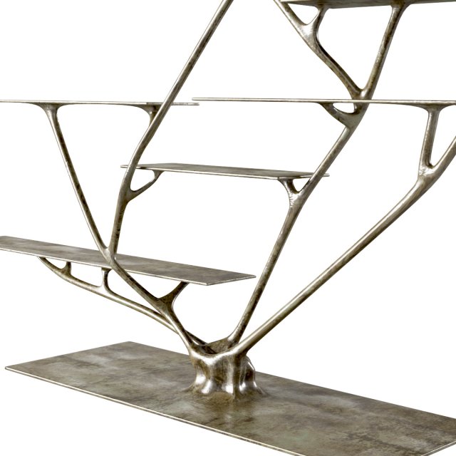 Bookshelf Branch Joris Laarman Model 3D .c4d .max .obj .3ds .fbx .stl .blend 