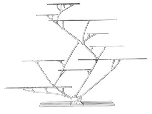 Bookshelf Branch Joris Laarman Model 3D