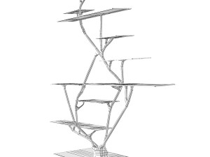 Bookshelf Branch Joris Laarman Model 3D