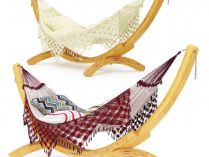 H&auml;ngematte La Siesta Bossanova 3D Modell