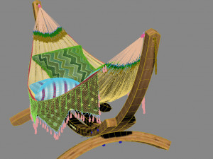 Hammock La Siesta Bossanova Model 3D