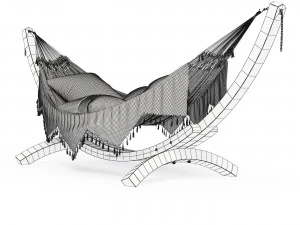 Hammock La Siesta Bossanova 3D Model