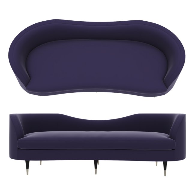 Bradley vincent sofa Model 3D .c4d .max .obj .3ds .fbx .stl .blend 