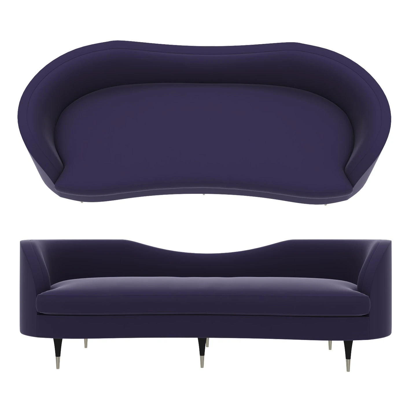 Bradley vincent sofa 3D Model .c4d .max .obj .3ds .fbx .stl .blend 