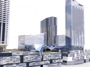 Brickell Miami Shopping and Office Center Modèle 3D