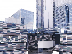 Brickell Miami Shopping and Office Center Modèle 3D