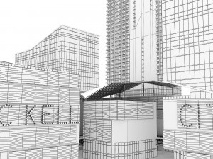 Brickell Miami Shopping and Office Center Modèle 3D