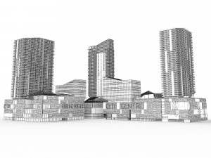Brickell Miami Shopping and Office Center Modèle 3D
