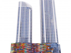 Будівля Brickell Heights 3D Модель