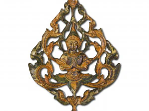 Decoraci&oacute;n de pared Buda Modelo 3D