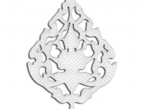 Wall decor Buddha Model 3D