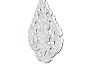 Wall decor Buddha Model 3D