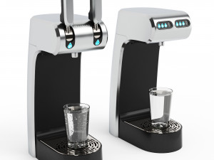Bunn refresh cold sparkling water dispenser 3D Model