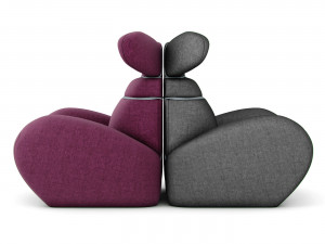 Bunny chair ISKOS Berlin Modello 3D