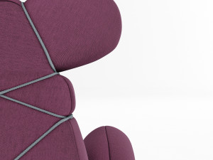 Bunny chair ISKOS Berlin Modello 3D