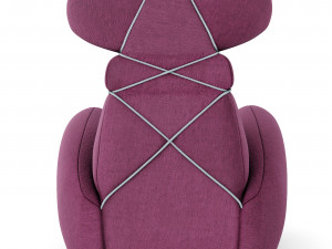 Bunny chair ISKOS Berlin Modello 3D
