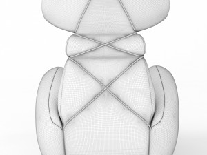 Bunny chair ISKOS Berlin Modello 3D