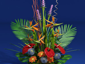 Bouquet 3D Model