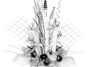 Bouquet Modelo 3D