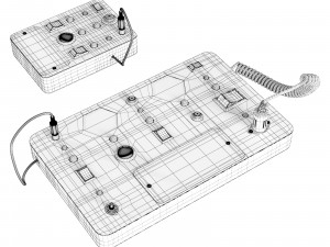 Busy board 3D Model