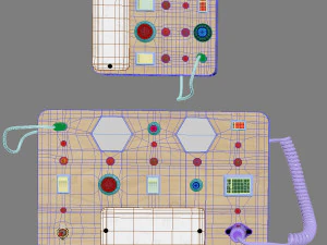 Busy board 3D Model