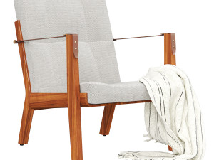 Capo lounge chair 3D 모델