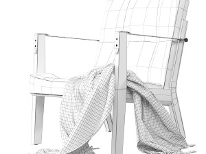 Capo lounge chair 3D 모델