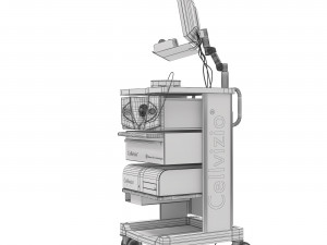 Optical Biopsy Unit Cellvizio System Advantages Model 3D