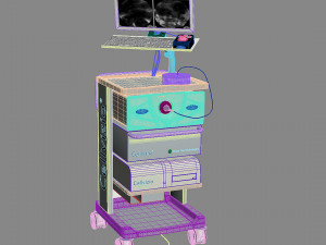 Optical Biopsy Unit Cellvizio System Advantages Model 3D