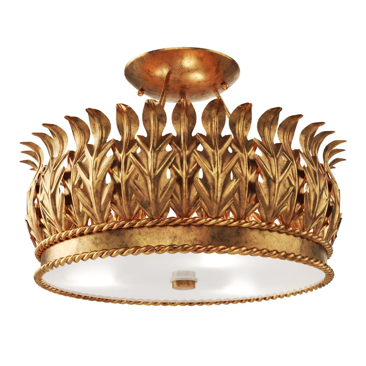 Chandelier Biddulph Semi-Flush 3D Model .c4d .max .obj .3ds .fbx .stl .blend 