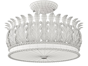 Chandelier Biddulph Semi-Flush 3D Model