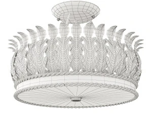 Chandelier Biddulph Semi-Flush 3D Model