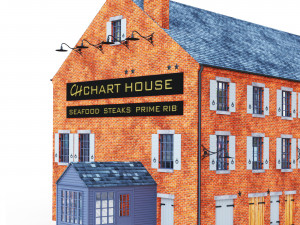 Building Chart House Boston Modèle 3D