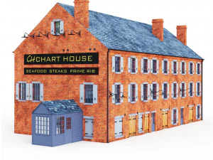 チャートハウスボストンの建築 3Dモデル