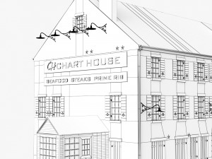 Building Chart House Boston Modèle 3D