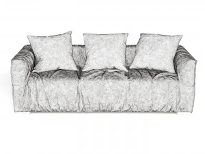 Divano di formaggio Modello 3D