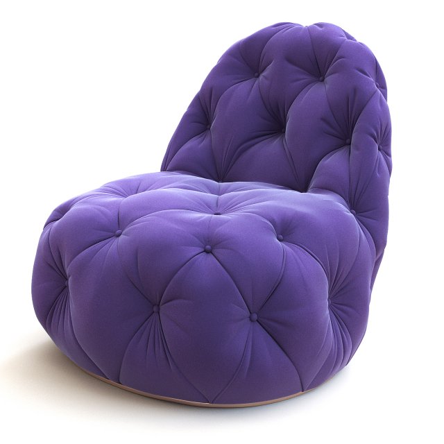 Armchair Visionnaire Cheshire Modelo 3D .c4d .max .obj .3ds .fbx .stl .blend 